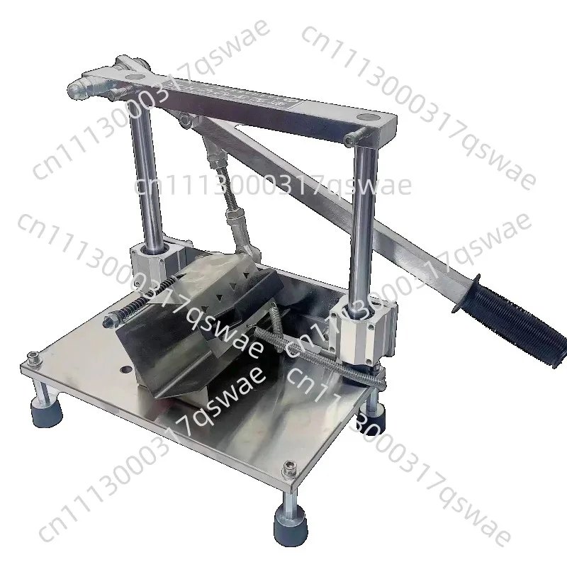 Manual Lever Meat Slicer Stainless Steel Cutter For  Lamb & Beef Household & Commercial Use