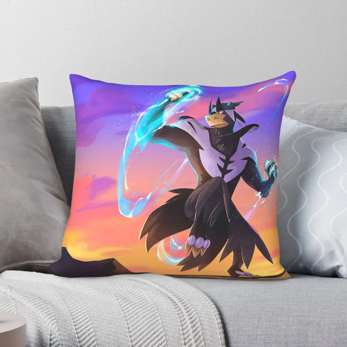 The Secret Armor Of Water Square Pillowcase Polyester Linen Velvet Printed Zip Decor Throw Pillow Case Bed Cushion Cover