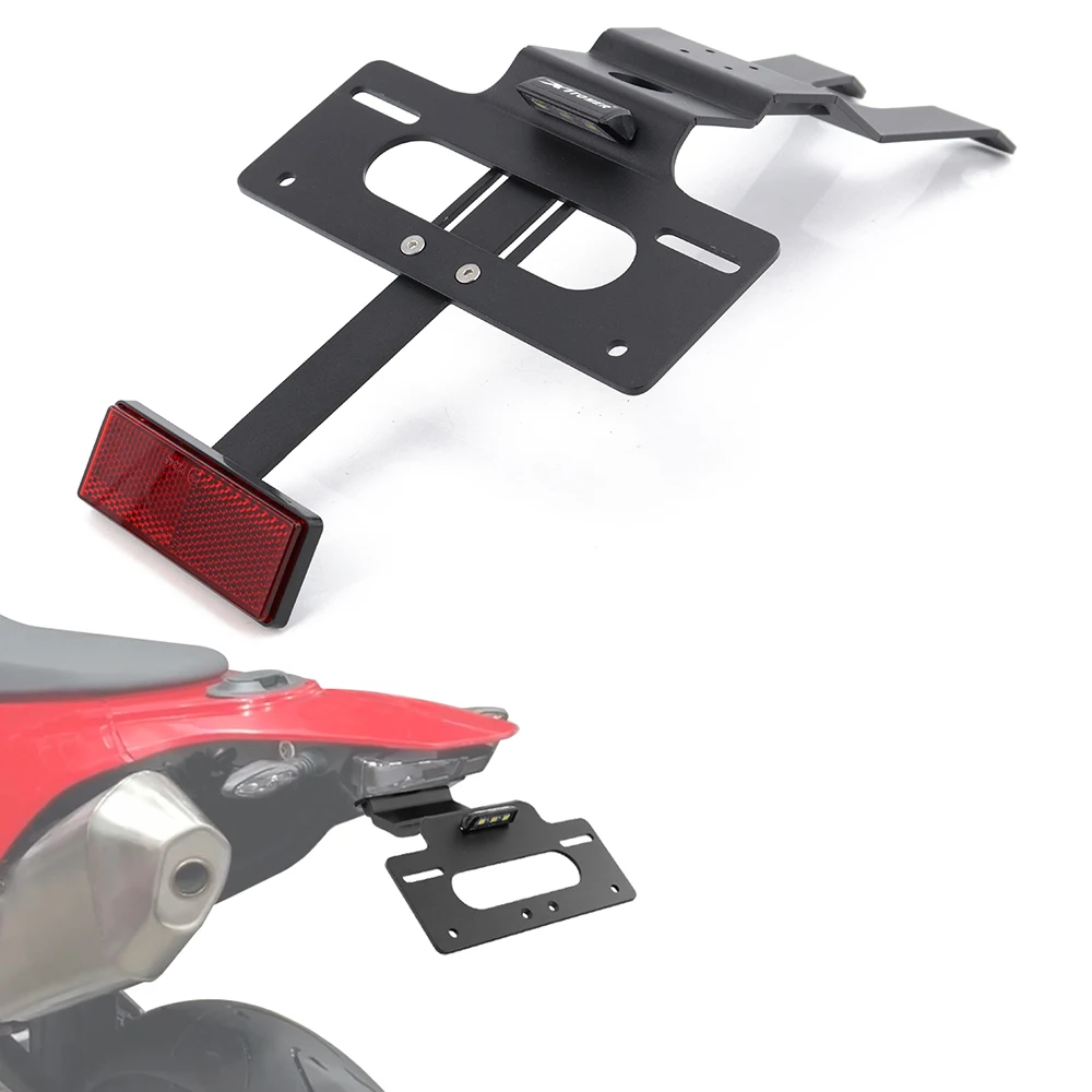 

For Truimph Speed Twin 1200 2019-2025 Speed Twin 1200RS 2025 Motorbike Rear Tail Tidy Fender Eliminator kit License Plate Holder