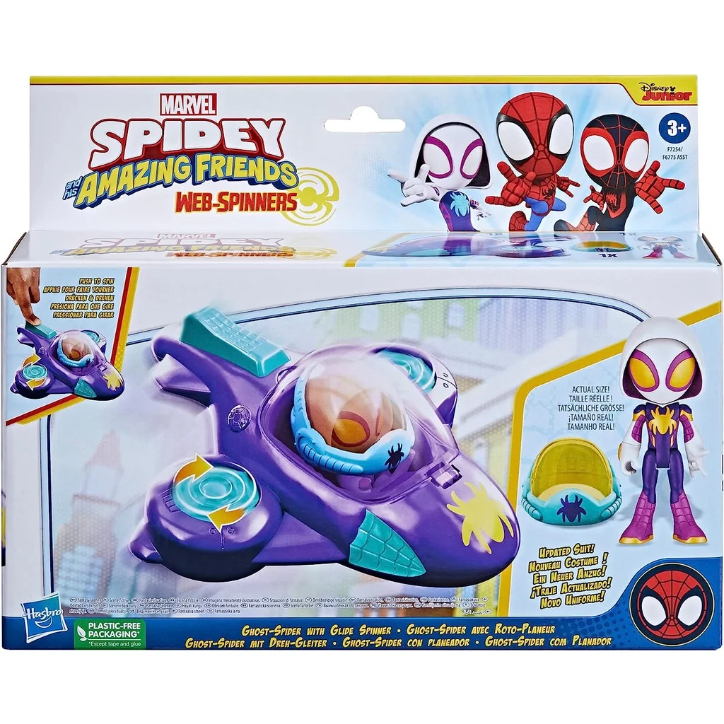 Disney Marvel Spider-Man i jego magiczne przyjaciele wspólne ruchome lalki zbiorniki kolekcja Anime modele ozdoby zabawki z kreskówek prezenty