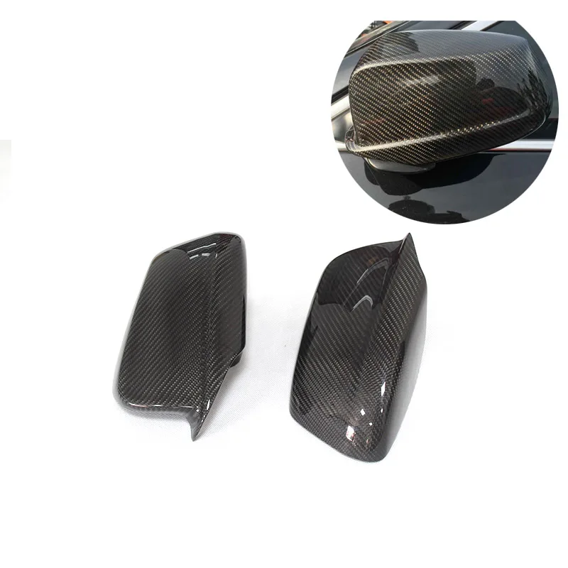 F10 Hot Selling OEM Carbon Mirror Caps Replacement for BMW F10 2010 2011 2012 2013 without camera view Side Mirror Cover