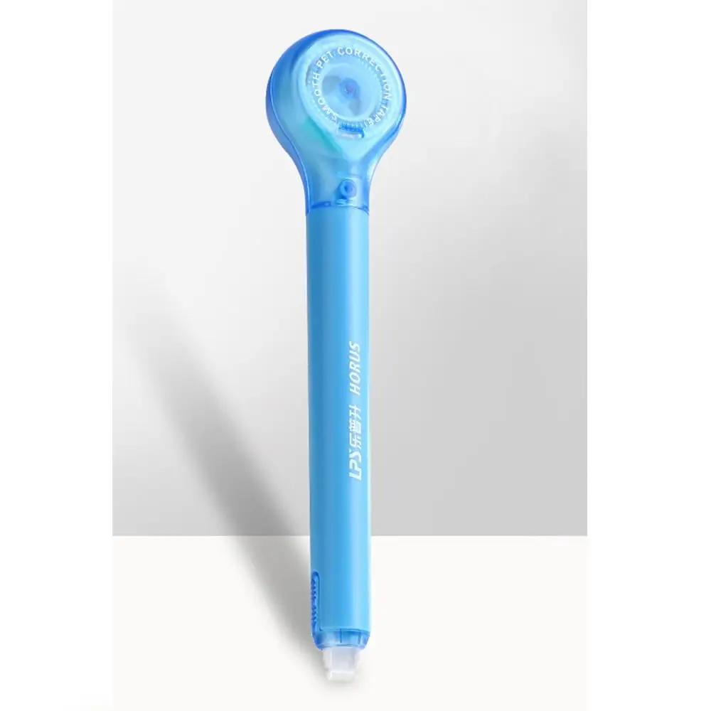 

Creative Design 6m Modification Corrector Tape Pen Shape Large Capacity White Out Correction Tape Replaceable Core