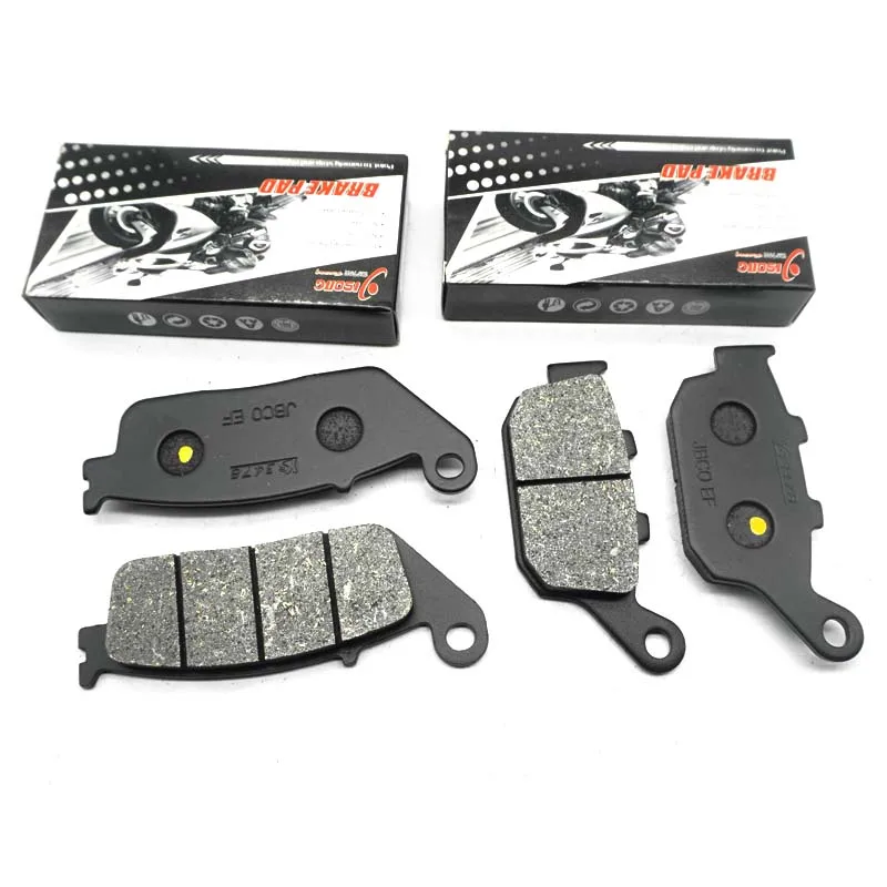 For HONDA NTV600 1988 1989 1990 1991 FMX650 2005 2006 2007 2008 NTV 600 FMX 650 Motorcycle Front Rear Brake Disc Pads Kits Set