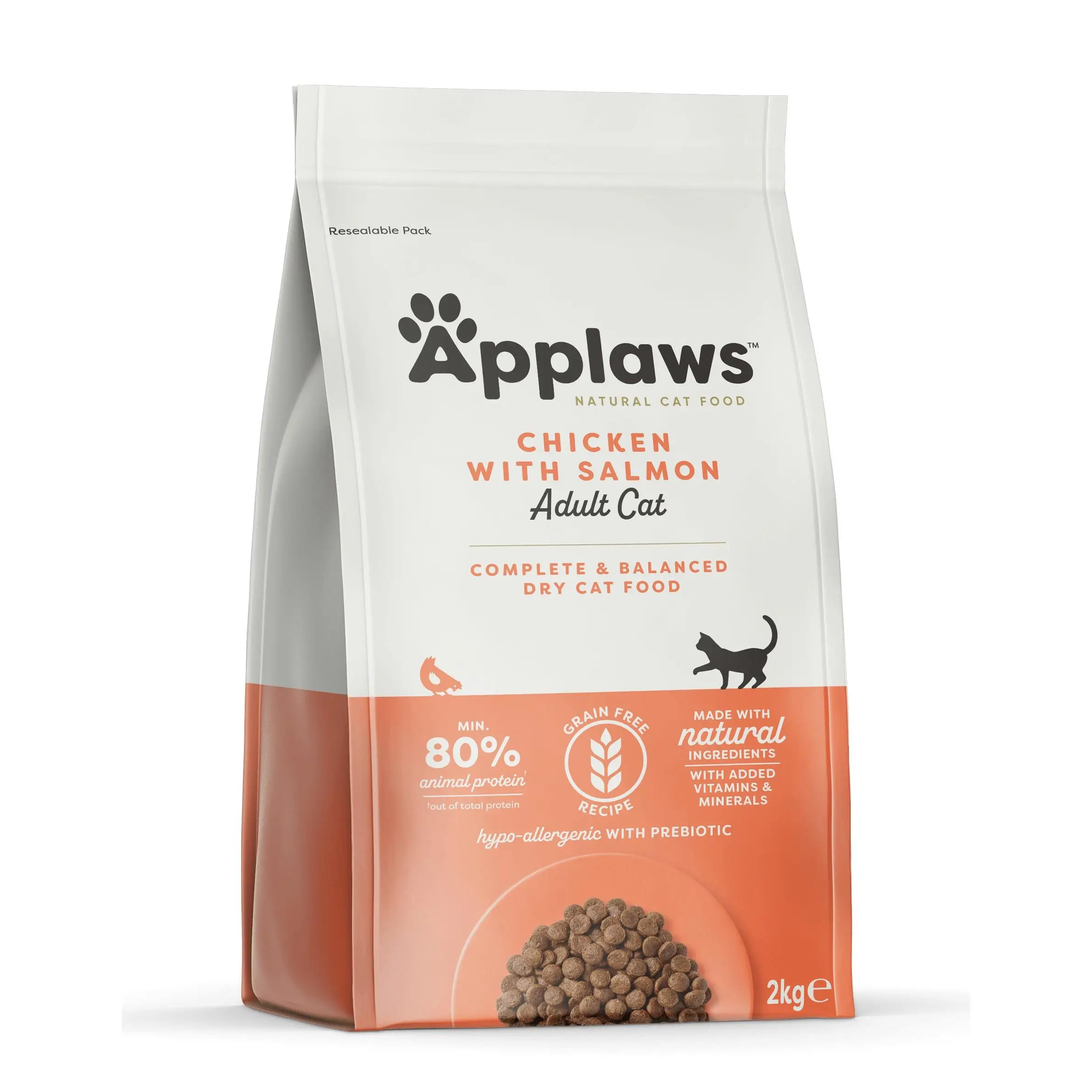 Applaws Pienso Gato Seco Pollo y Salmón 7.5 Kg