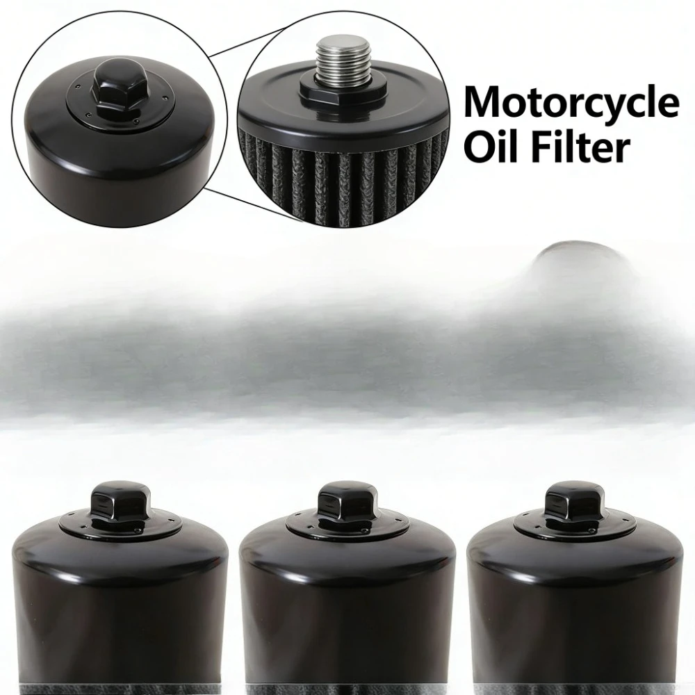 

1/2/4pc Engine Oil Filter For Honda CB500 CB500F CBR500 CBR500R CMX500 Rebel CB1100 VFR1200 VFR1200F VFR1200X Crosstourer 500 cc