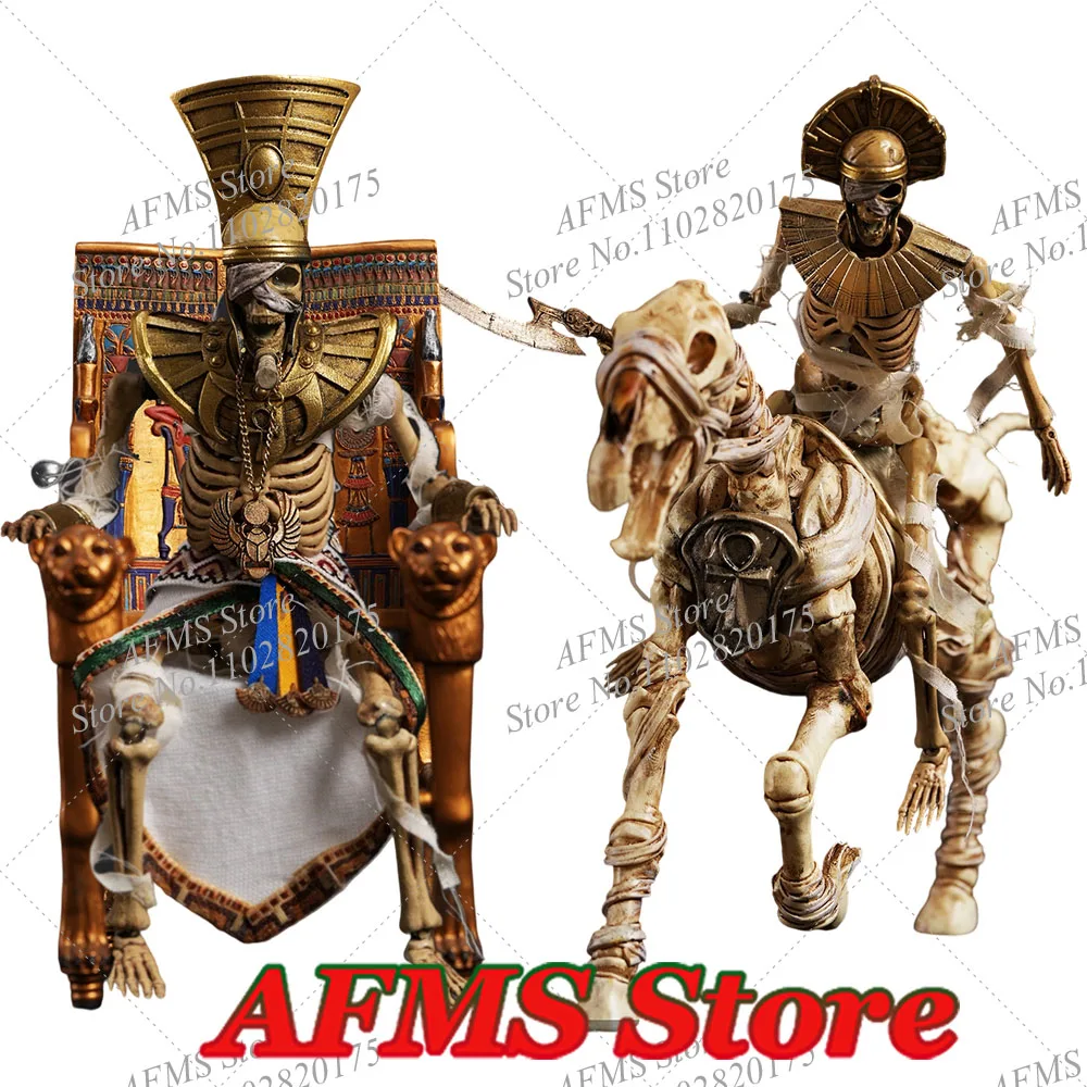 101TOYS ES013-015 1/12 Scale Collectible Figue Palm Elf Series Egyptian Mummy Skeleton 6Inch Action Figure Model Toys Dolls