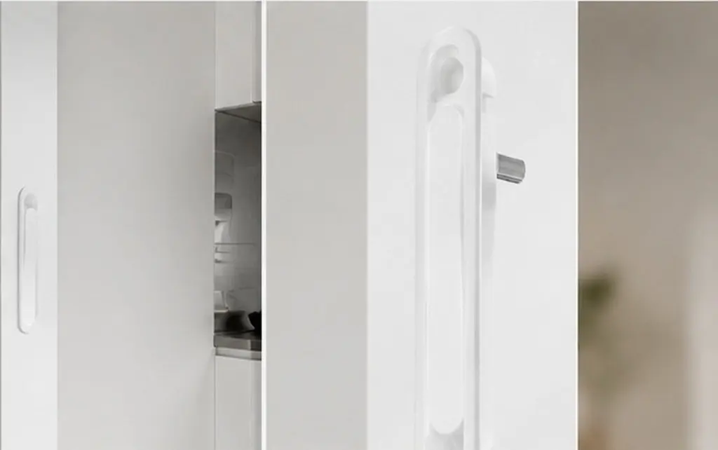 2Pcs Sliding Window Handle Replacement Invisible Concealed Design Zinc Alloy Smooth Operation Child Safe for Screen Doors Glass