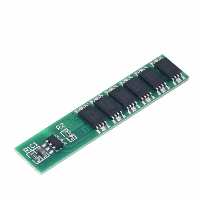 Single string 18650 lithium battery protection plate 12A current of 3.7V can be parallel prevent overcharge and overcurrent.