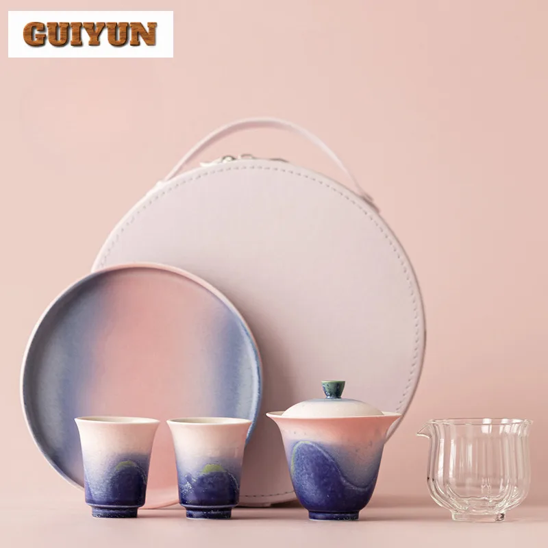 

Oceans Of Stars Tea Set Complete Set Creative Tea Ceremony Set Tea Brewing Teapot And Tea Cup Set For Tea Equipment Ornaments