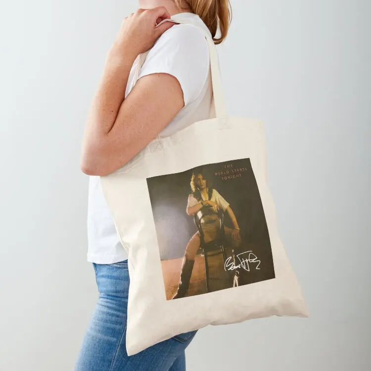 

The world starts tonight Tote Bag tote bags aesthetic Women's bags the tote bag