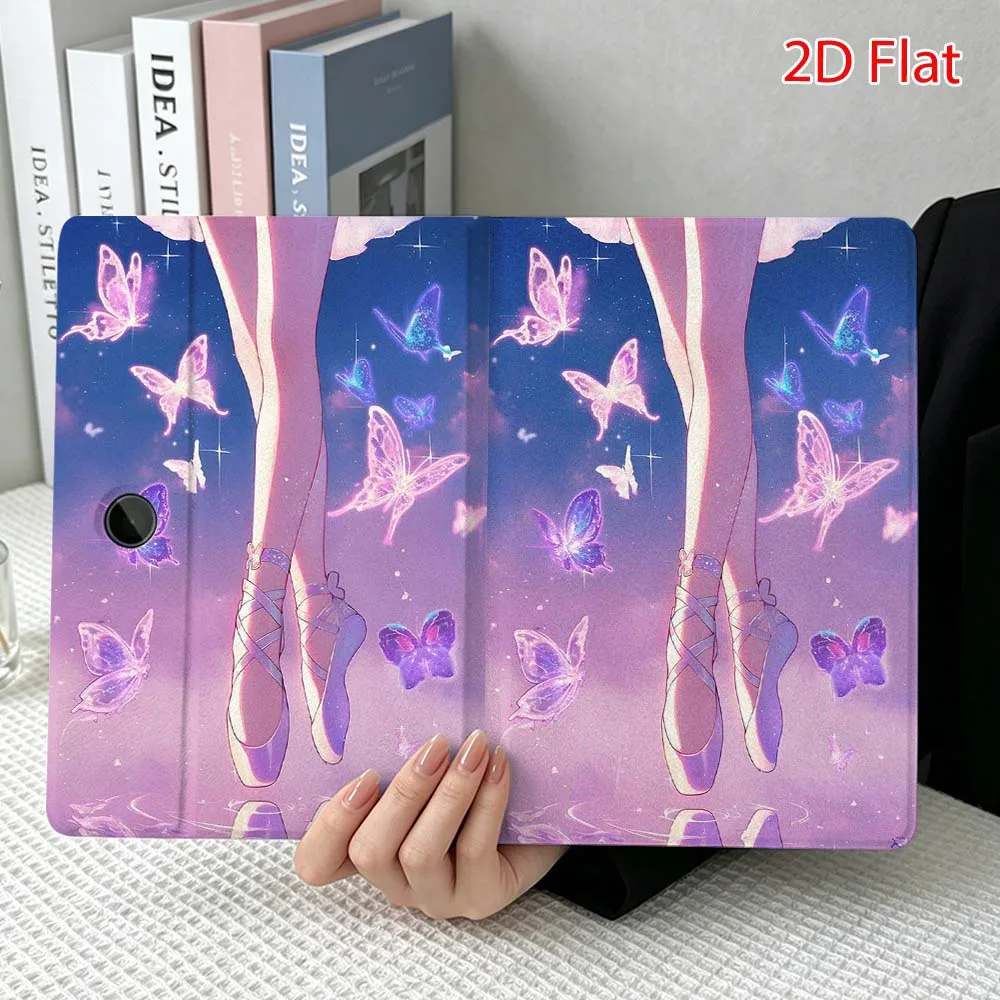 Anime Dance Girl For OPPO VIVO IQOO OnePlus Realme Pad 3 Pro 13 12.1 11.4 11 inch Pen Tray Tablet Case Soft