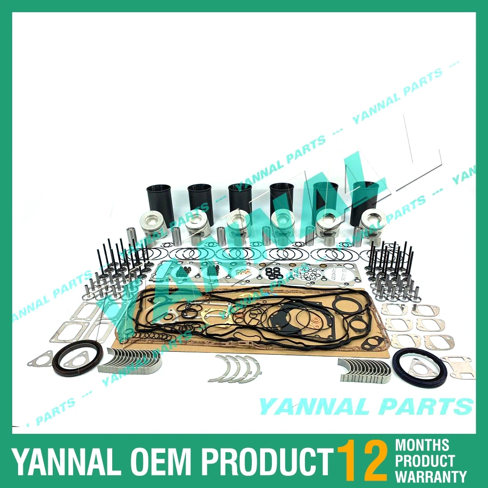 Engine Overhaul Rebuild Kit for Isuzu 6HK1 Sumitomo SH350-5 Excavator