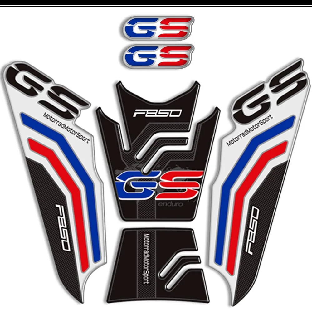 

Motorcycle For BMW F850GS F850 Tank Pad Stickers Fuel Oil Kit Knee Windshield Decals Set Protector for Motorbike Accessories
