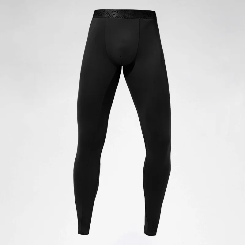 Gun-Shaped Split Scrotum Support Thermal Pants, No Need to Wear Underwear, Base Layer Pants, Warm Pants, Men's Thin Underpants for Autumn and Winter
