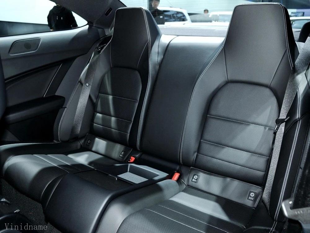 For Mercedes Benz C Class Coupe C204 2015 2014 2013 2012 2011 PU Leather Custom-made Car Seat Covers Full Set Accessories