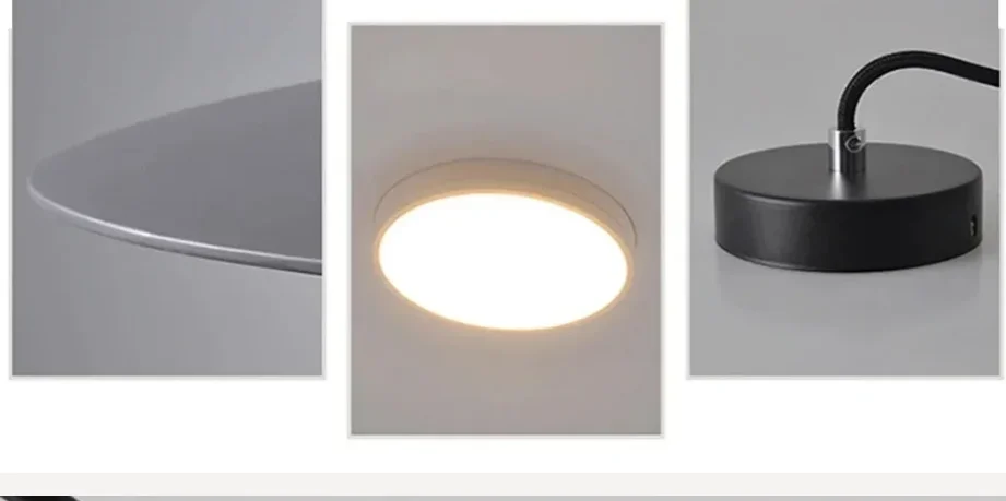

Minimalist Cafe Single Head UFO Luxury Ceiling Lamps Nordic Pendant Lights Modern LED Hanging Light Creative Personality Bar