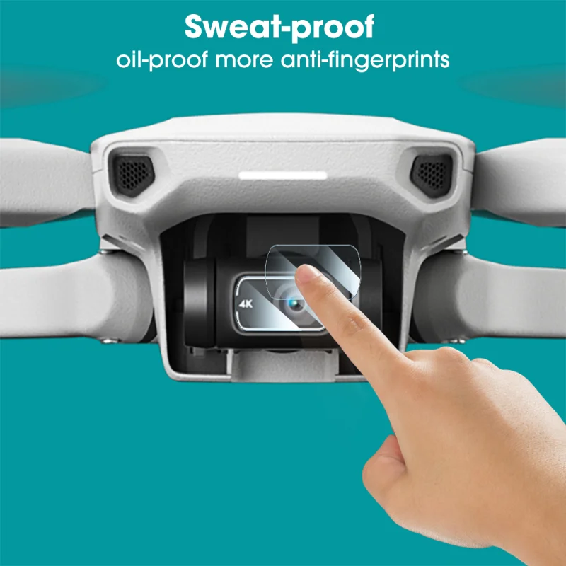 Tempered Glass Lens Film for DJI Mavic Mini 2 SE Camera Lens Protector Anti-Scratch HD Protective Accessories for DJI Mini 2 SE