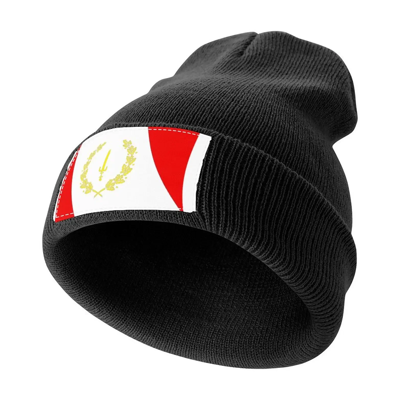 African American Heritage Flag Black History 1967 Knitted Cap custom Hat Golf Hat Man birthday Bobble Hat Men's Caps Women's