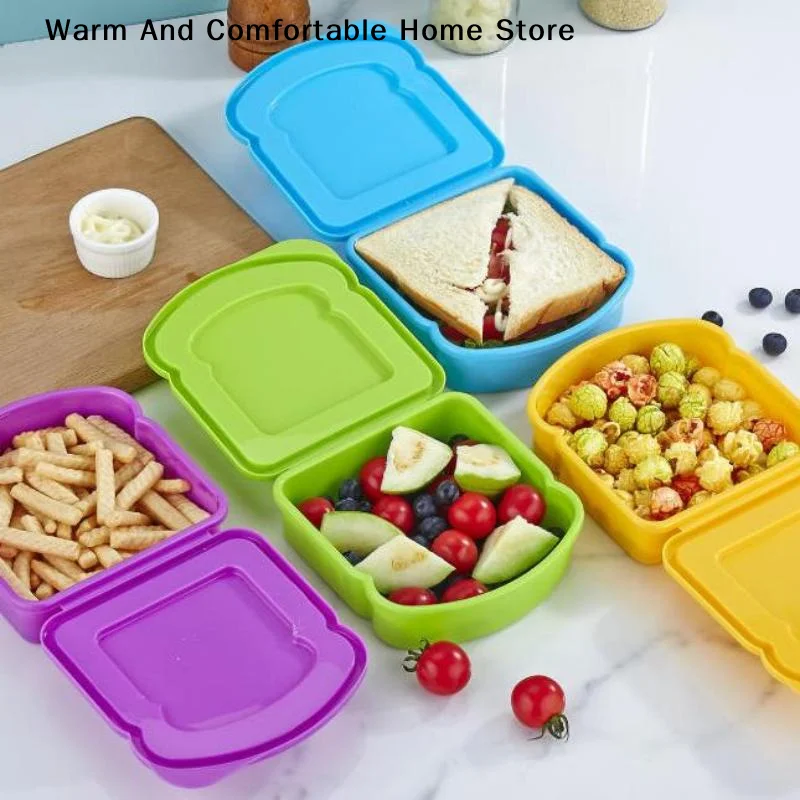 【W】กล่องอาหารกลางวันแบบแซนด์วิ - Food Snacks For Picnic บทวิจารณ์และราคา