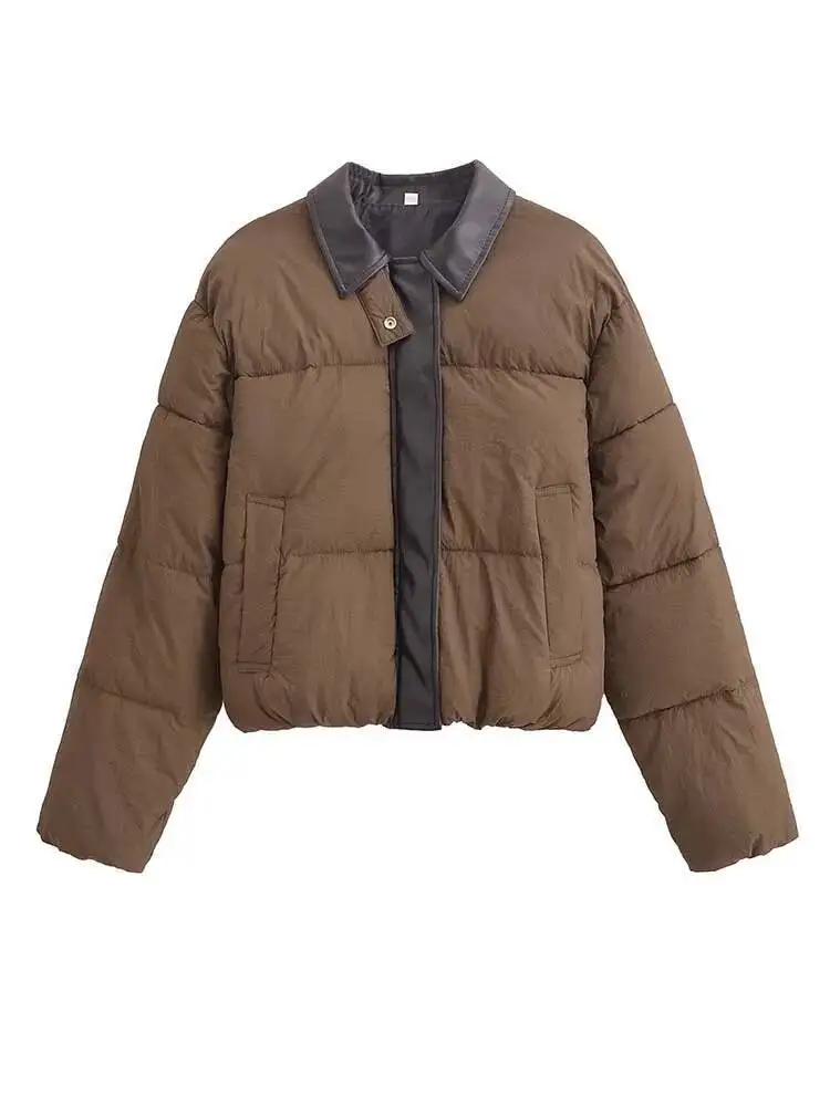 

Jacket 2025 New Fashion Long Sleeve Zipper Loose Coat Women Winter Thickened For Warmth Leisure Coats