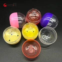 Cápsulas vacías de plástico para niños, 50 piezas, 1,89x2 pulgadas, 48x52mm, Color transparente