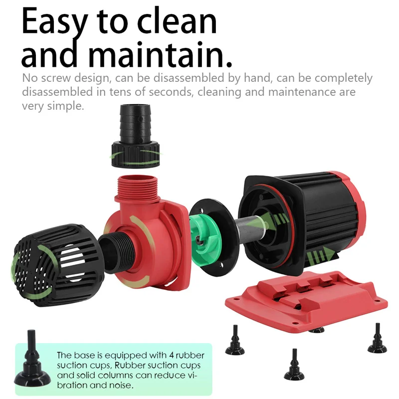 Adjustable energy-saving frequency conversion pond water pump aquarium fish pond submersible water pump