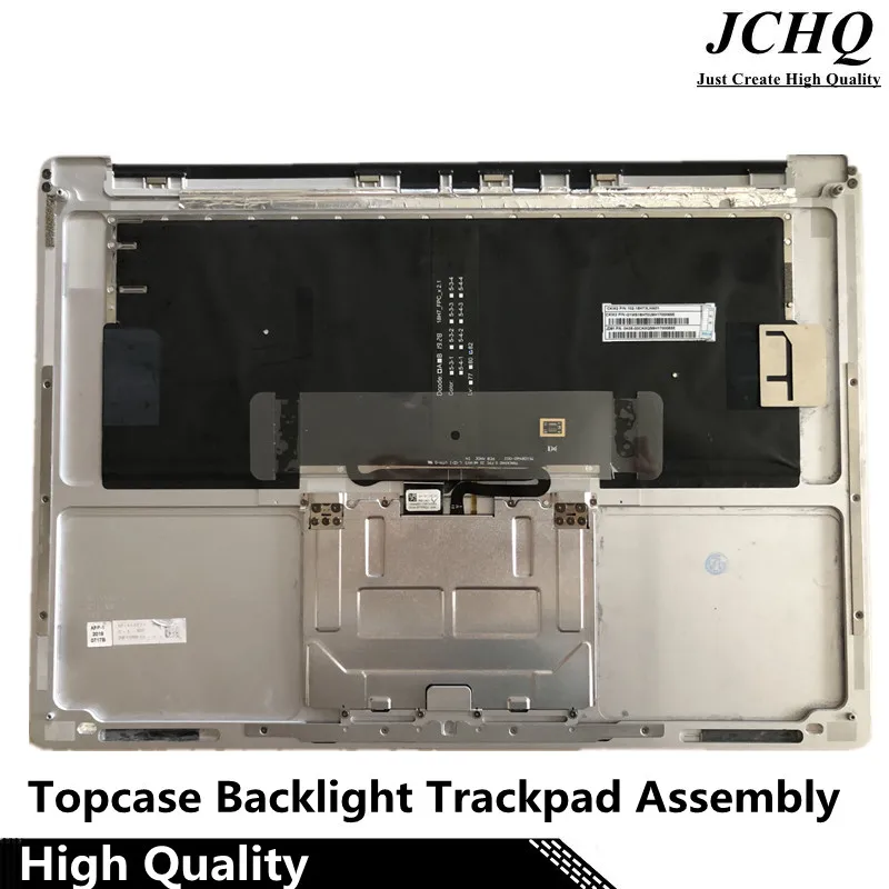 JCHQ Original For Microsoft Surface Laptop 3 4 13.5 inch (1867 1868) Keyboard Topcase Backlight Trackpad Assembly  UK Grey