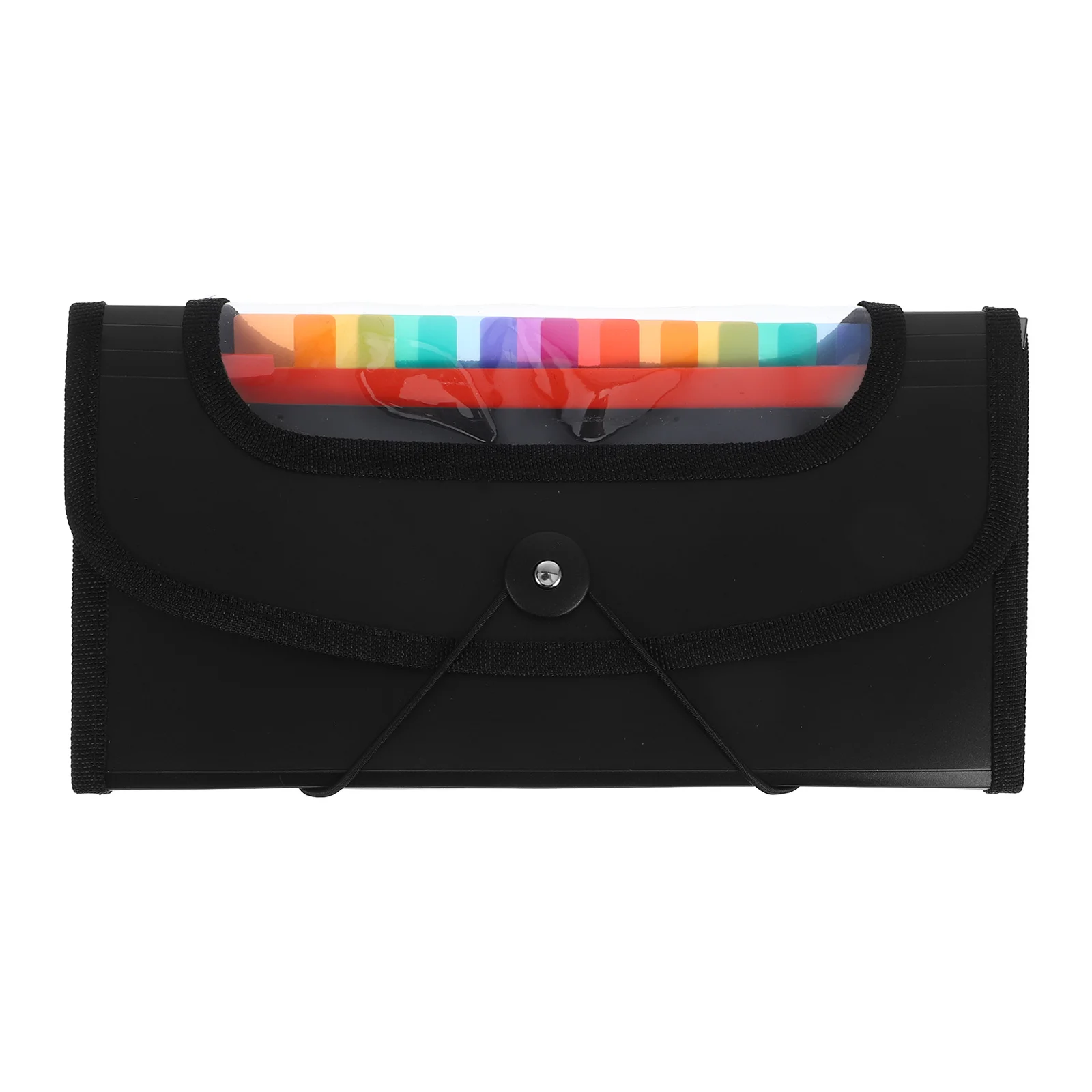 

13-Pocket Receipt Folder Organizer Expanding Accordion File Organizer Document Storage Office Document Bags Water-Resistant