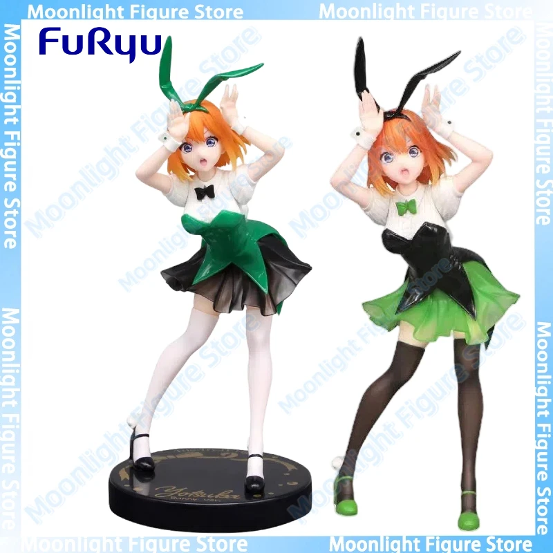 

В наличии FuRyu Trio-Try-iT Nakano Yotsuba Bunny Girl Настольные милые украшения Куклы Аниме Фигурка Игрушка Подарочная модель Коллекция