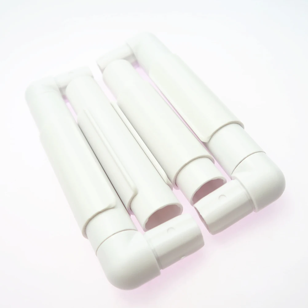 

White Embroidery Hoop 15.2×15.2Cm Durable Lightweight Frame For Quilting Cross Stitch Needlepoint Clamp Embroidery Frame