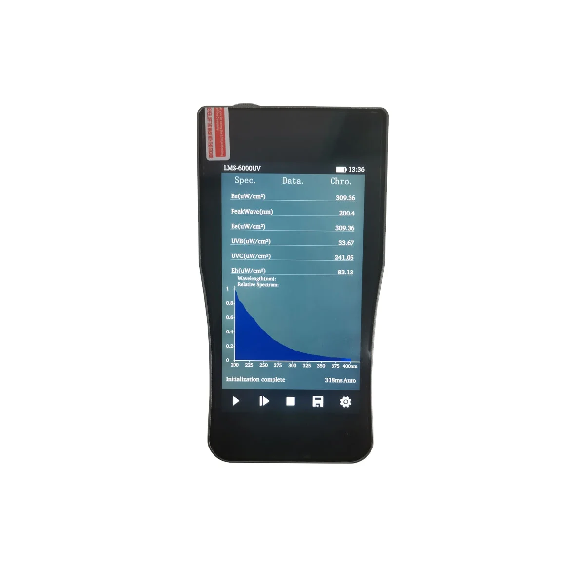 

LMS-6000UV Uv Radiometer Forr Uv test Uv Light Meter