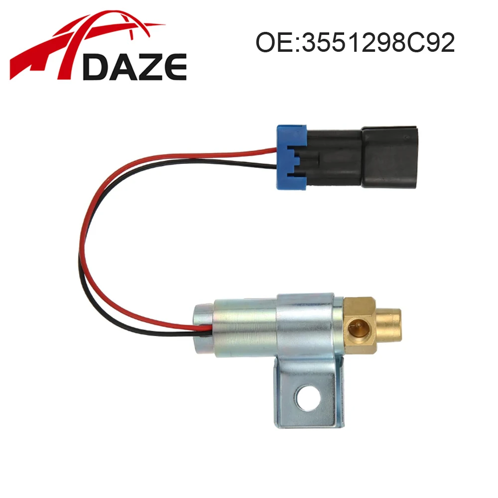 DAZE 3551298 C92 1689785 Válvula Solenoide de aire del embrague del ventilador del coche C91 20QE3373 para Horton 12V