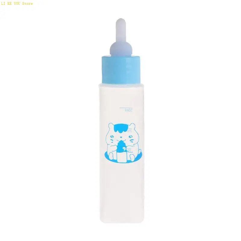 W3JE PET PET BOTTLES PUTTES 30 мл для кормления новорожденного гомосекатера котенка