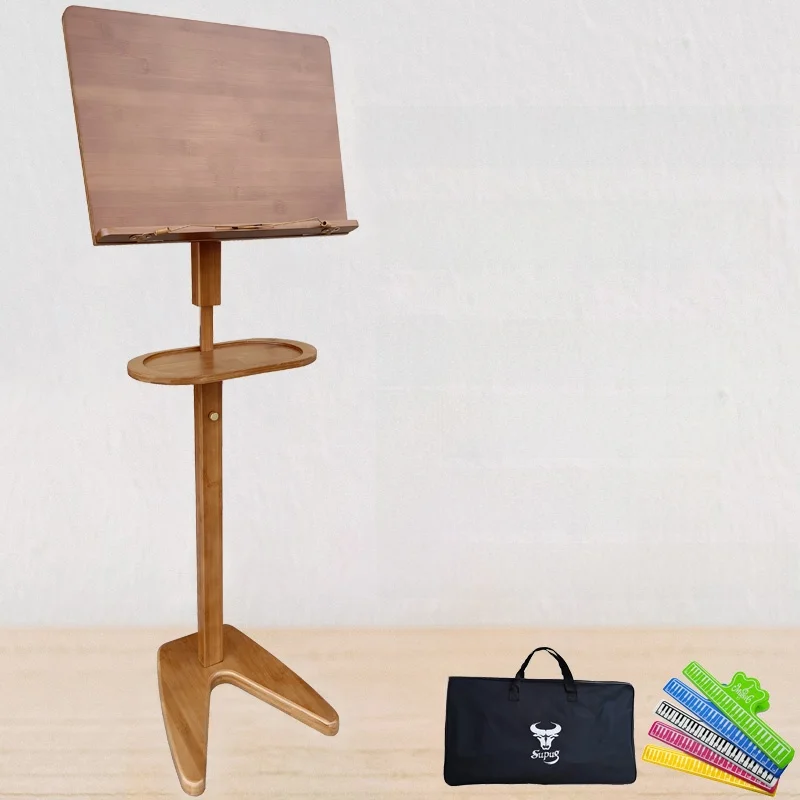 

Portable Reading Stand for Guzheng And Guqin Music Scores Profional Adjustable Score Holder Home Use Recitation Stand