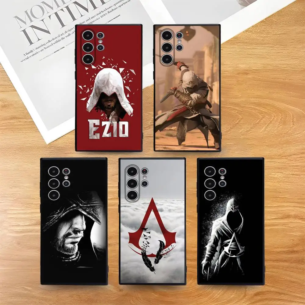 

A- Assassins Game C- Creed-d Phone Case For Phone S Series S21 S22 S23 S24 S25 FE Plus Ultra TPU Soft To Skin-friendly Case