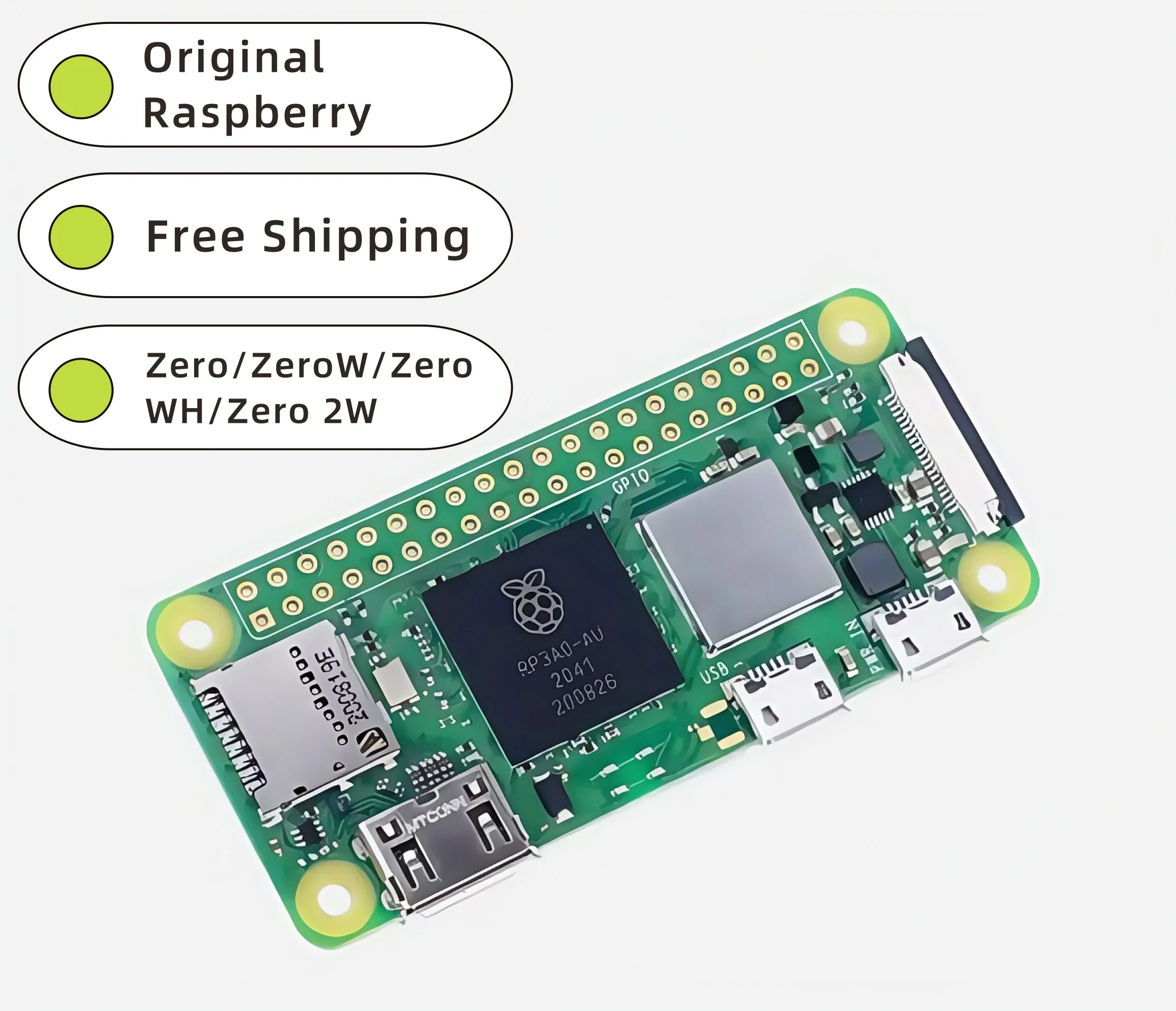 

Raspberry Pi zero H/W/WH/2W/2WH