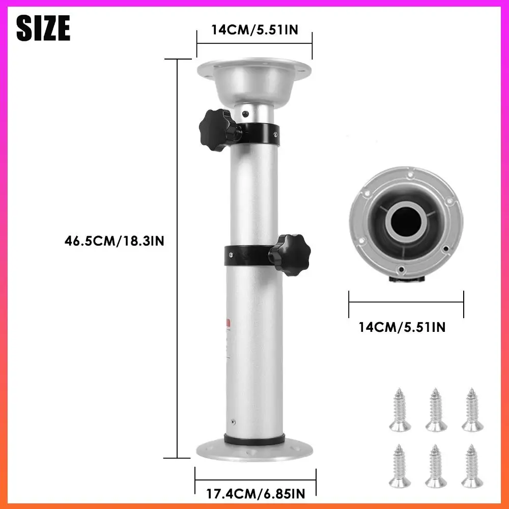 

3-уровневая пневматическая подставка для ножек стола, регулируемая подставка для стола, кронштейн с воздушным питанием, подставка для стола для автофургона, ножка для морской лодки, яхты