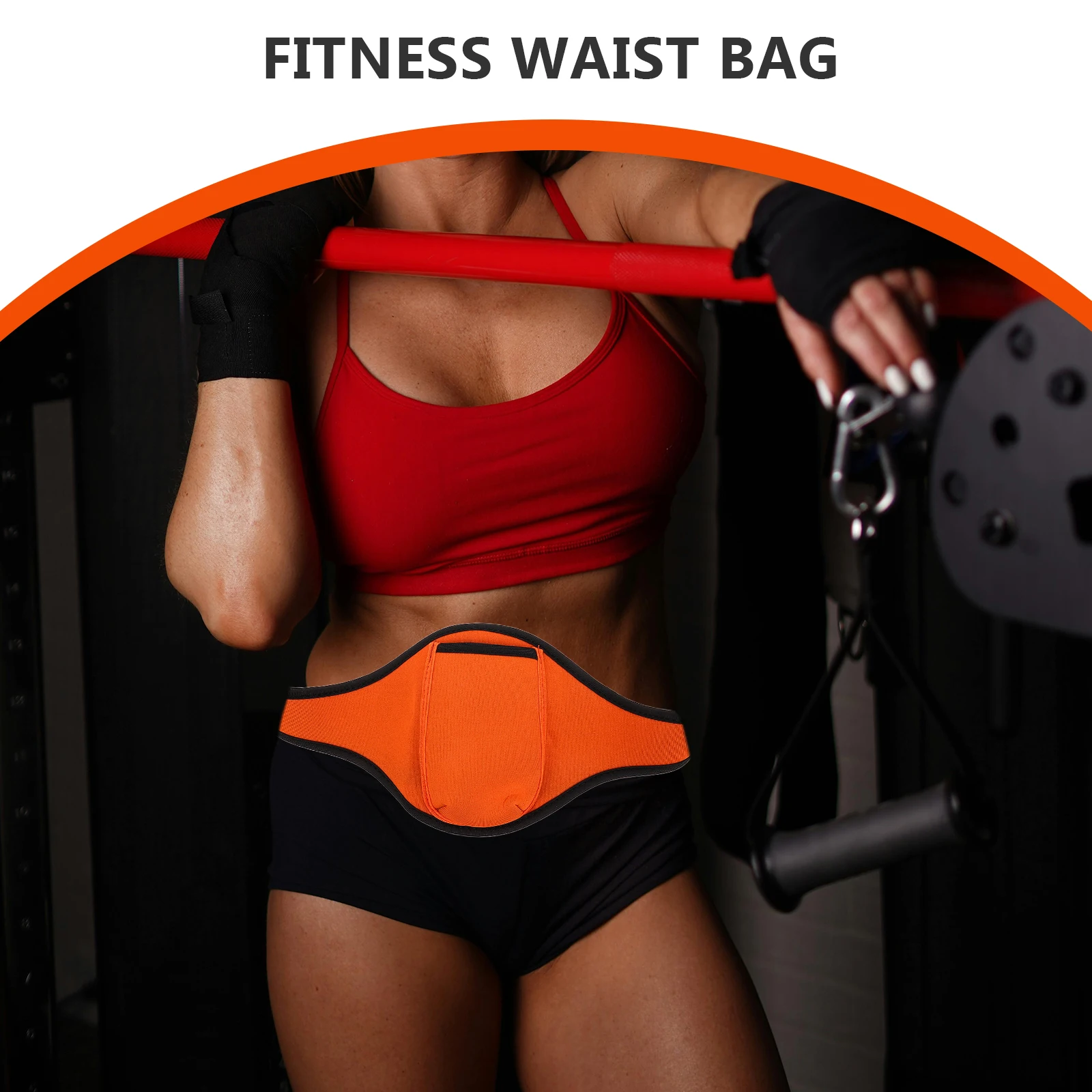 حامل ميكروفون بحزام ميكروفون للياقة البدنية وحقيبة خصر قابلة للتعديل وحقيبة رياضية ومدرب للتمرين وحزمة مكبر صوت للمعلم #2