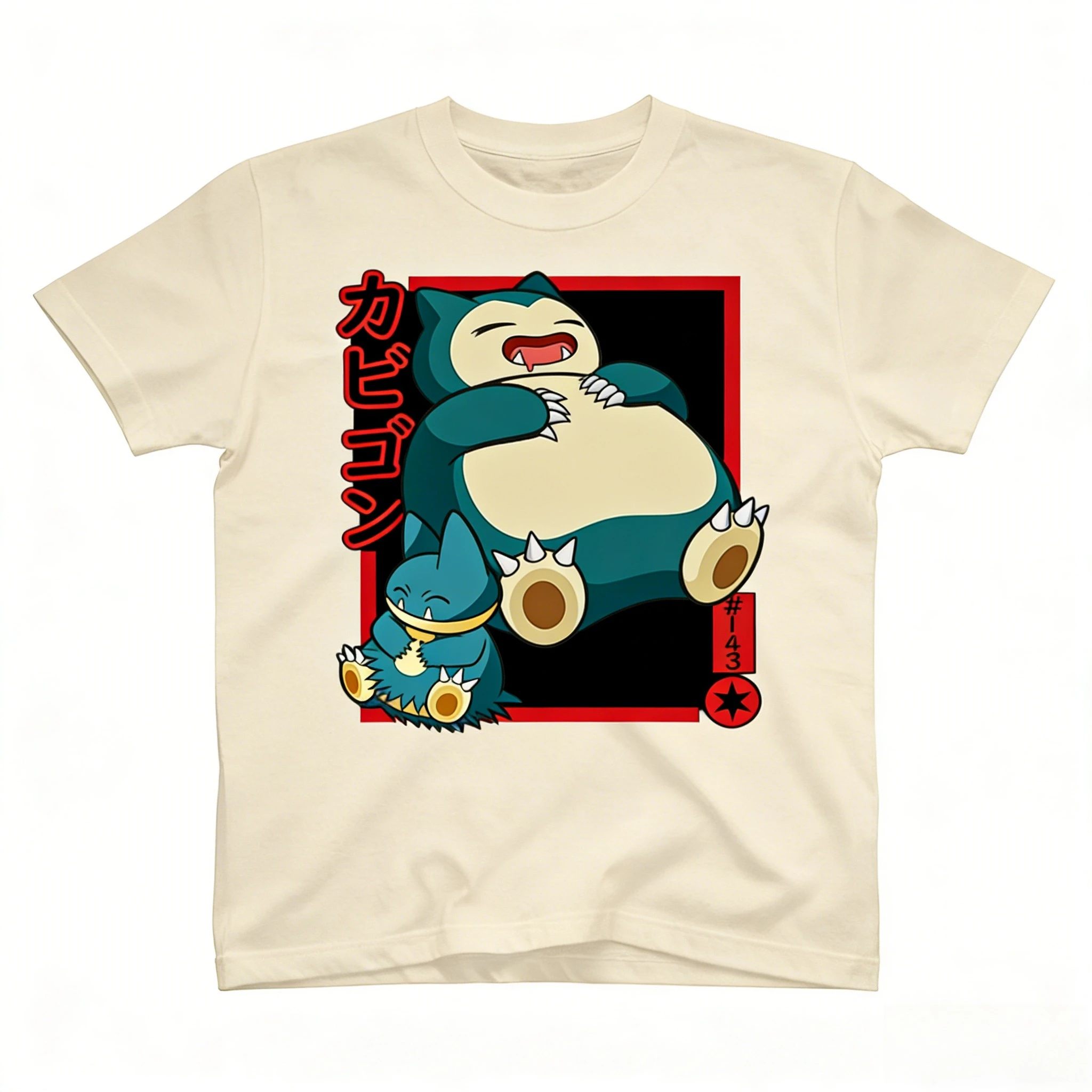 Anime Pokémon Gonbe Evolution Printed T-shirt Men's and Women's T-shirt Men's Top Harajuku T-shirt 2026 Summer Tee Streetwear