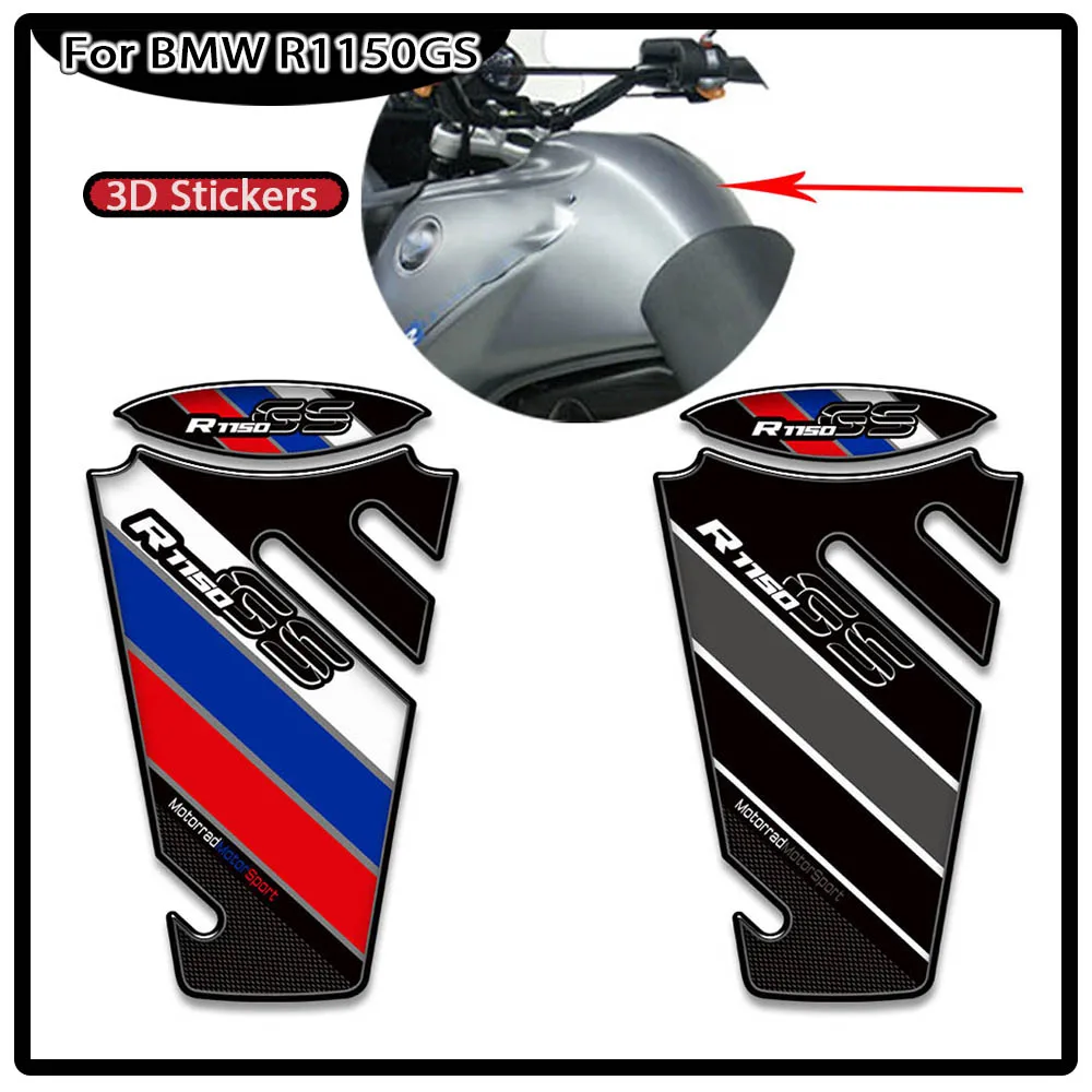 For BMW R1150GS R 1150 GS R1150 GSA  ADV Adventure Motorcycle Tank Pad Grips Gas Fuel Oil Kit Knee Protection Stickers Decals