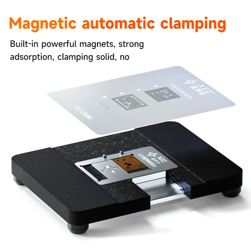 XZZ Xinzhizao L23 BGA Reballing Stencil Platform For iPhone A8-A15 Motherboard MTK EMMC Qualcomm HUAWEI CPU Welding Repair Tools