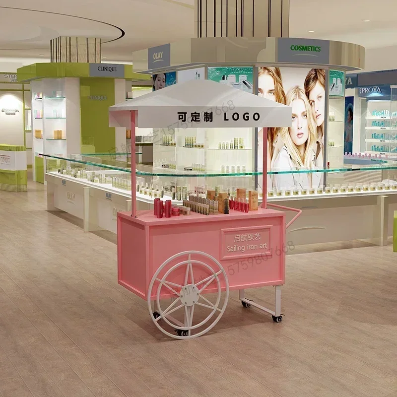 A13  Square Commercial Street Store Promotion Float Market Display Stand Outdoor Scenic Spot Activity Trolley Promotion Display