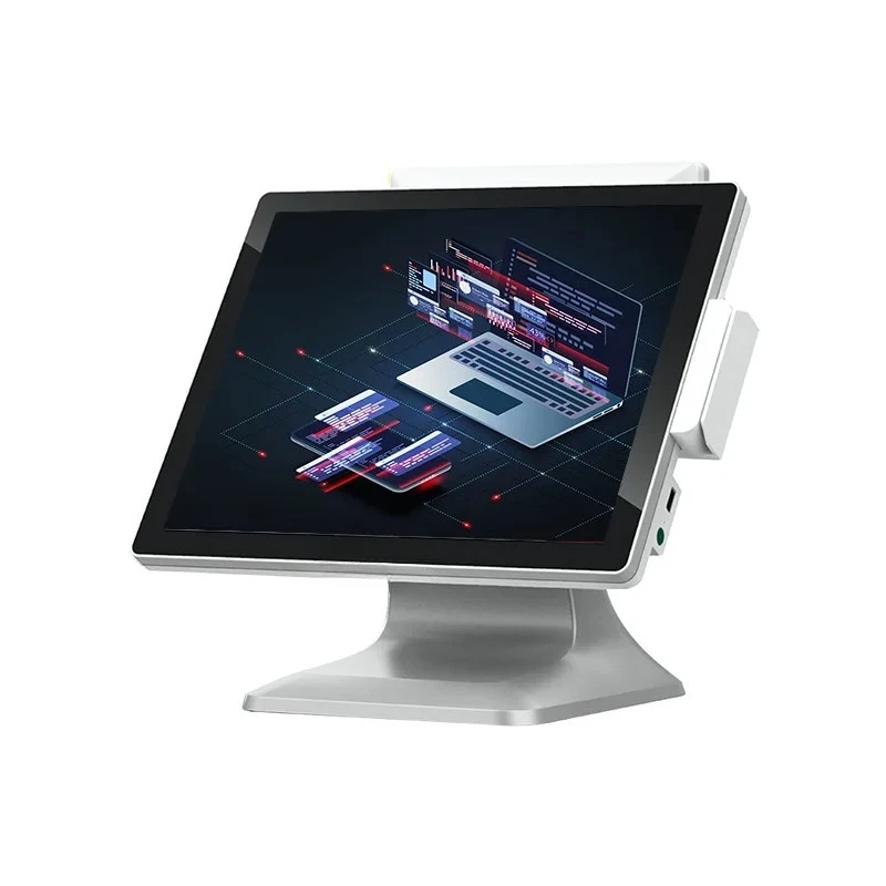 15 Inch Point Of Sale POS Terminal Restaurant All In One Touch POS Machine Windows POS Systems