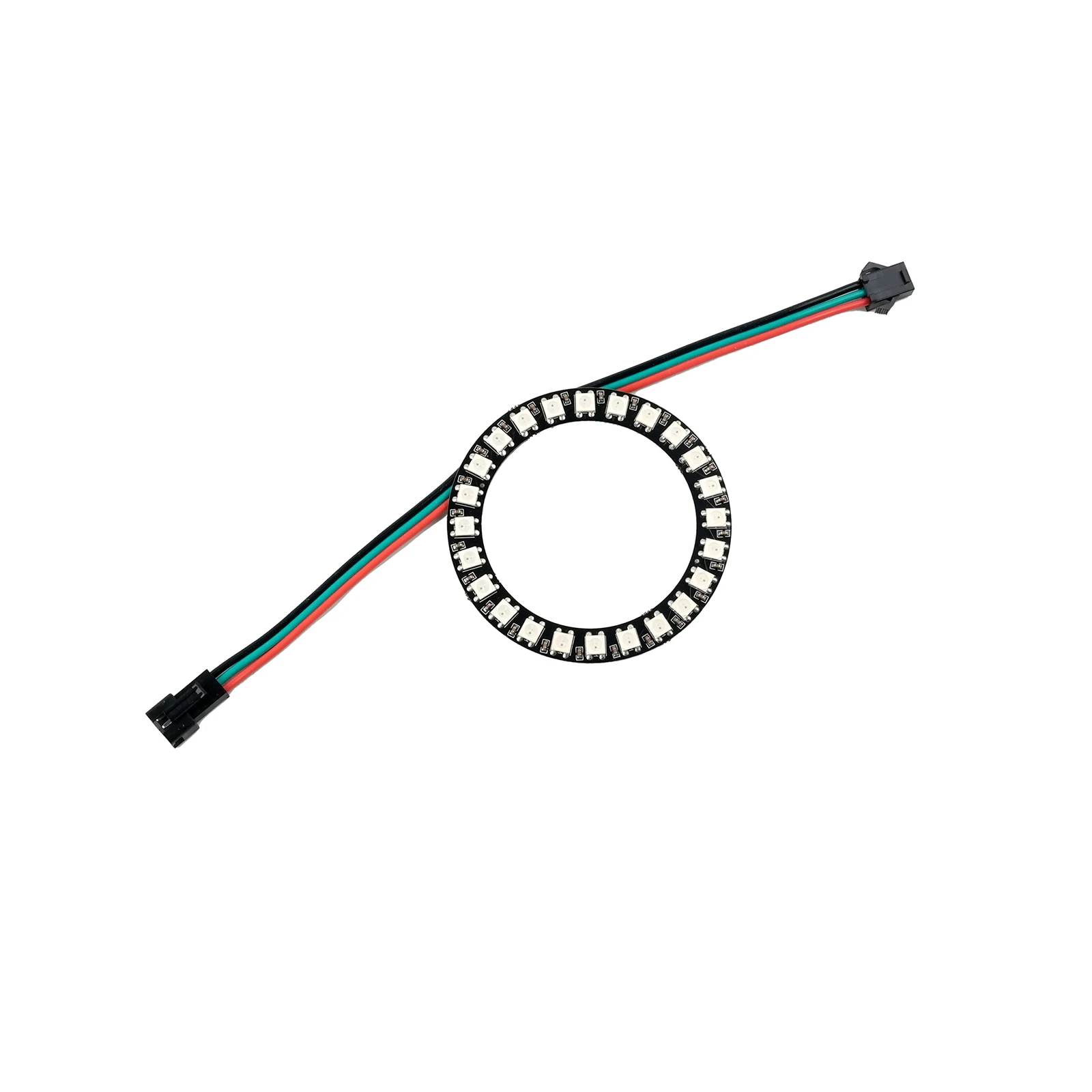 Smart WS2812B 24LED Ring Light DC5V Addressable RGB Programmable Circle LED for DIY Electronics