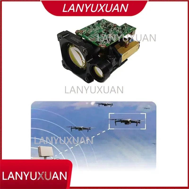 1535nm Ranging Module 6000m Counter Rangefinder Sensor 115200bps 6km Distance Module
