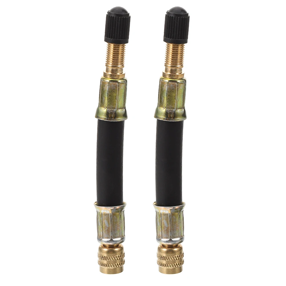 

2 Pcs Valve Extenders for Car Inner Tube Extension Tools Firm Practical Valve Stem Extenders Kit Design Versatile Compatibility