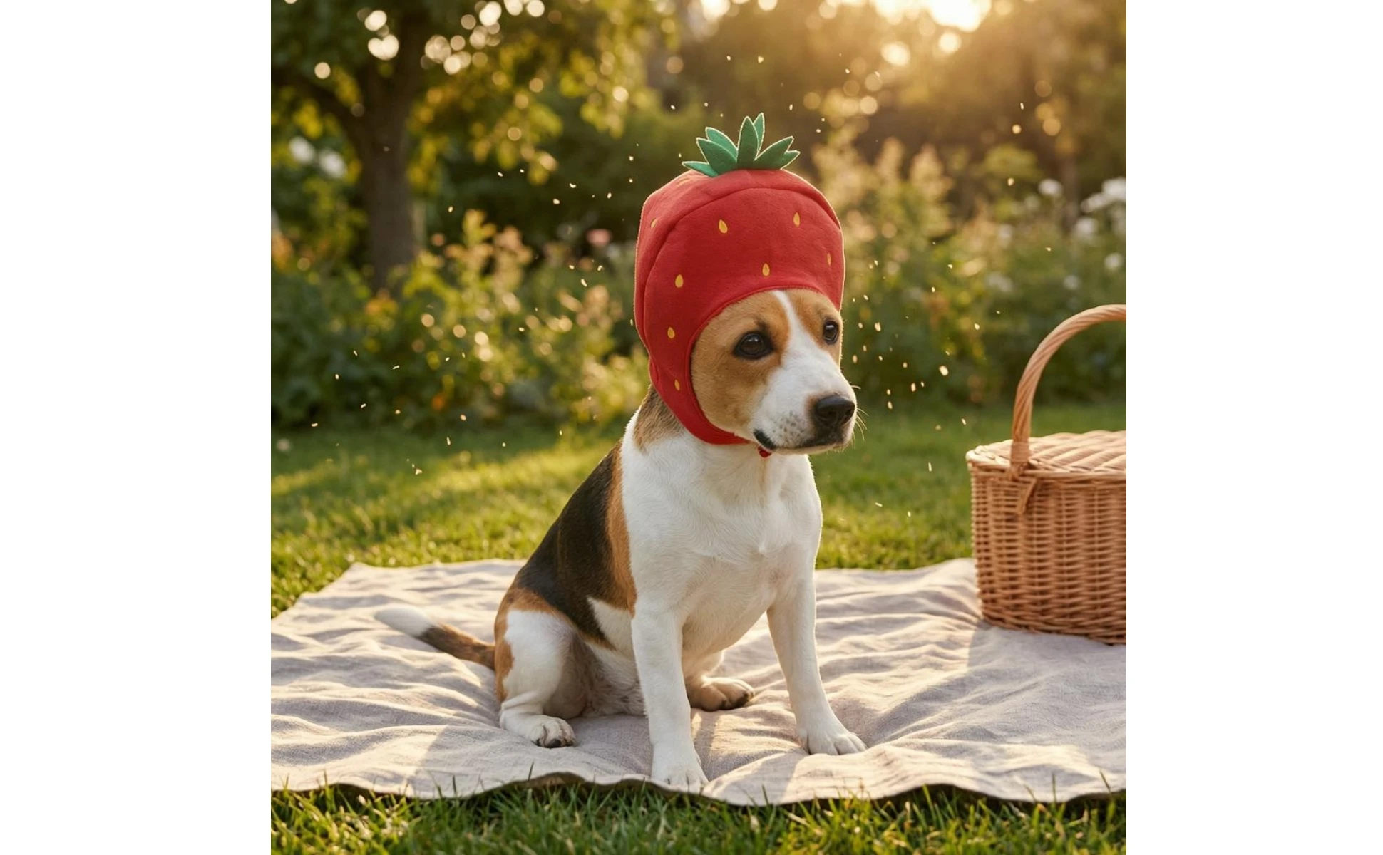 Strawberry Pet Hat Foliage Topper Soft Strawberry Hat Headwear Lightweight Pet Accessory Funny Novelty for Pets Strawberry Pet Hat Foliage Topper Soft Strawberry Hat Headwear Lightweight Pet Accessory Funny Novelty for Pets