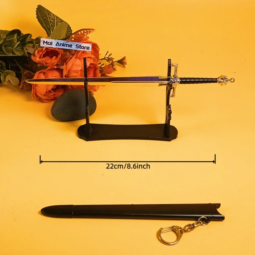 ดาบคาตานะลายมังกร 8.6 นิ้ว อนิเมะ มังกร ดาบซามูไรดั้งเดิม ใบมีดโลหะ ดาบนินจา ดาบดามัสกัส คาตานะของจริง ไม่คม ของเล่น ของขวัญ
