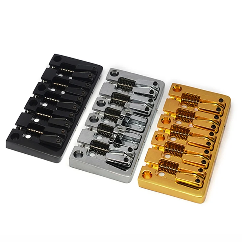 

A37Q-5-String Bass Bridge Flipping Saddle String Spacing 16.5MM String Spacing 16.5MM Bass Fixed Bridge