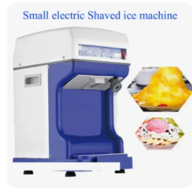 Commercial Electric Ice Crusher Adjustable Ice Scraped Machine Snow Cone Machine